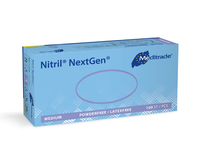 Nitril-Handschuh NextGen puderfrei BLAU Gr. XS 100 St.